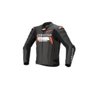 Chaqueta de Moto de Cuero Alpinestars Missile V2 Ignition Negro/Rojo48 Negro,Rojo