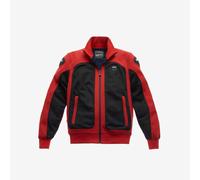 Chaqueta De Moto De Verano Blauer EASY AIR PRO Roja Con Membrana Impermeable