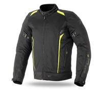 Chaqueta de moto de verano para hombre Seventy Degrees Touring en color negro y