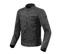 Chaqueta de moto de verano Rev'it Eclipse Negro