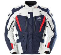 Chaqueta de moto Furygan Apalaches Evo azul-beige-roja XL