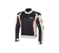 GMS-Moto Samu, chaqueta textil 4XL male Beige/Negro/Rojo