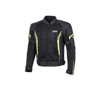 Chaqueta de Moto GMS Samu Mesh Negro/Amarillo6XL Negro,Amarillo
