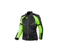 GMS Taylor Chaqueta textil de motocicleta, negro-amarillo, tamaño 10XL