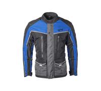 GMS-Moto Twister Neo, chaqueta textil impermeable M male Negro/Gris/Azul