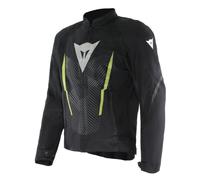 Chaqueta de moto Hombre Dainese HEROSPHERE AIR Verano Black/White/Yellow-Fluo
