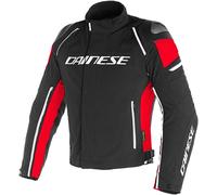 Chaqueta de moto Hombre Dainese RACING 3 D-DRY Negro/Rojo
