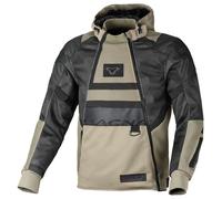 Chaqueta de moto Hombre Macna Rebelite Black / Taupe