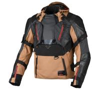 Chaqueta de moto Hombre Macna Tryton Impermeable Brown / Black