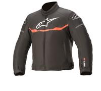 Chaqueta de moto impermeable Alpinestars T-SP S para niños en blanco, rojo y negro 120