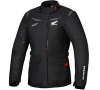 Chaqueta de moto impermeable para mujer Alpinestars Stella ST-1 Colección Honda Negro-Rojo M