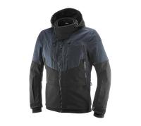 Ixon Asgard Parka impermeable para motocicletas, negro-azul, tamaño XL para Hombres