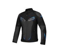 IXON Chaquetas Caliber Black / Anthracite / Blue 2XL