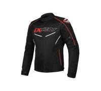 Chaqueta de Moto Ixon Flicker Negro/Blanco/RojoL Negro,Blanco,Rojo