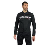 Ixon Ionix Chaqueta textil de moto, negro-blanco, tamaño XL para Hombres