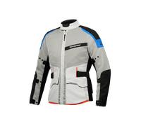 Ixon M-Njord Chaqueta textil de motocicleta, gris-azul, tamaño M
