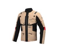 Ixon M-Skeid Chaqueta textil de motocicleta, negro-beige, tamaño 3XL para Hombres