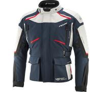 Ixon Midgard C Chaqueta textil de moto impermeable, gris-azul, tamaño 3XL para Hombres