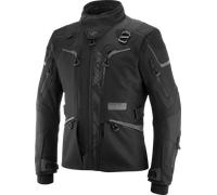 Ixon Odin Long Chaqueta textil de moto impermeable, negro, tamaño S para Hombres