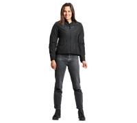 Ixon Prodigy Chaqueta textil impermeable para motociclismo para mujer, negro, tamaño XS