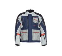 Klim Carlsbad Rogue Gore-Tex Chaqueta textil para motocicletas, Azul/Rojo, Talla XL