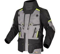 Chaqueta De Moto LS2 Apollo (Negro/Gris/Amarillo Neón) Talla: XL