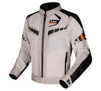 Chaqueta De Moto LS2 Garda Air (Gris/Negro/Naranja) Talla: L