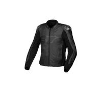 Macna Aviant Air Chaqueta de cuero de moto perforada, negro, Talla 48