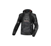 Chaqueta de Moto Macna Bradical Negro/Gris Camuflaje/NaranjaL Negro,Gris Camuflaje,Naranja