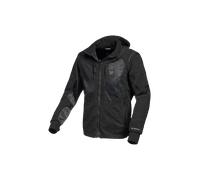 Macna Breeze Sudadera con capucha con cremallera para motocicleta, negro, tamaño S para Hombres