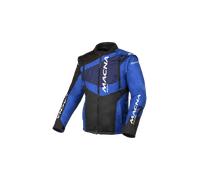Chaqueta de Moto Macna Crest Negro/AzulXL Negro,Azul