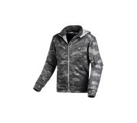 Macna District Camo Chaqueta textil de moto, negro-multicolor, tamaño 2XL