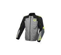 Chaqueta de Moto Macna Notch Gris/Negro/Amarillo FlúorL Gris,Negro,Amarillo Flúor