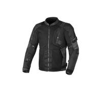 Macna Raddic Camo Chaqueta textil de moto, negro-multicolor, tamaño L para Hombres