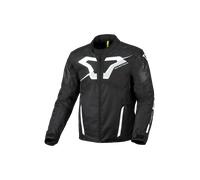 Chaqueta de Moto Macna Tazar 2.0 Negro/BlancoXS Negro,Blanco