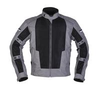 Chaqueta De Moto Modeka Veo Air Tex Para Hombre (Negro/Gris) Talla: L