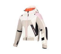 Chaqueta de Moto Mujer Alpinestars Molly Air Arena/Rosa Flúor/AlmendraL Arena,Rosa Flúor,Almendra