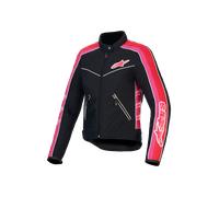 Chaqueta de Moto Mujer Alpinestars Stella T-Dyno WR Negro/Fucsia/Rojo BrillanteL Negro,Fucsia,Rojo Brillante