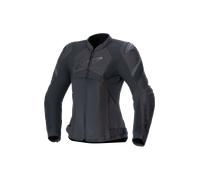 Alpinestars Stella T-GP Plus R V4 Airflow Chaqueta textil de moto para mujer, negro, tamaño XL
