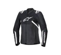 Alpinestars Stella T-Sps Air V2 Chaqueta textil para moto para mujeres, Negro/Blanco, Talla XS