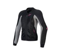 Chaqueta de Moto Mujer Alpinestars Stella Troop-Air Negro/Gris Ceniza/Rosa FlúorXL Negro,Gris Ceniza,Rosa Flúor