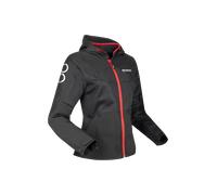 Chaqueta de Moto Mujer Bering Profil Negro/RojoXXL Negro,Rojo