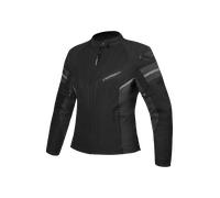 Ixon Ilana Evo Chaqueta textil de moto para mujer, negro-gris, tamaño 2XL