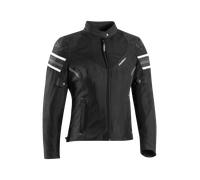 Ixon Ilana Evo Chaqueta textil de moto para mujer, negro-blanco, tamaño 2XL