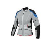 Ixon M-Njord Chaqueta textil de motocicleta para damas, gris-azul, tamaño M para Mujer