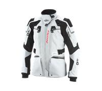Ixon Odin Chaqueta textil impermeable para mujer, Blanco/negro/gris, Talla XS