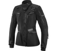 Ixon Odin Chaqueta textil impermeable para mujer, negro, tamaño 3XL