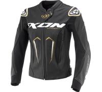 Chaqueta de Moto Mujer Ixon Vortex 3 Negro/Blanco/DoradoS Negro,Blanco,Dorado