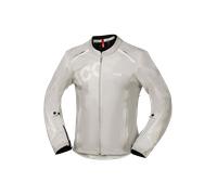 IXS Moto Dynamic Chaqueta textil de motocicleta, blanco, tamaño M para Hombres