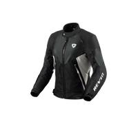 Chaqueta de Moto Mujer Rev´it Control H2O Negro/Plateado38 Negro,Plateado
